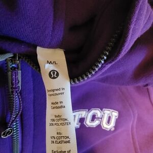 lululemon athletica Purple Hoodie